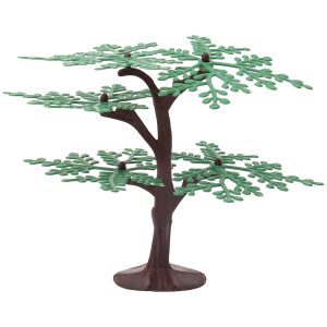 Miniature Trees Set — 3.54 Inch Plastic Model Trees for Crafts & Dioramas