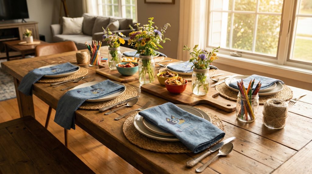 Bluey Party for Teens & Adults? My Spreadsheet Says YES, But Napkins Say… Maybe.