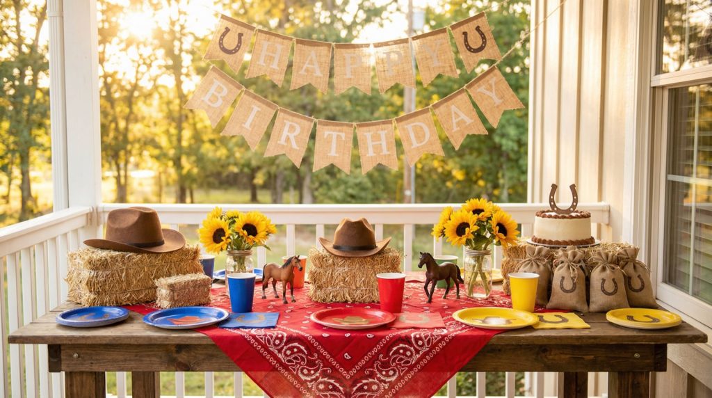 Wild West Wonderland: How I Lassoed a Cowboy Party for Maya’s First Birthday!