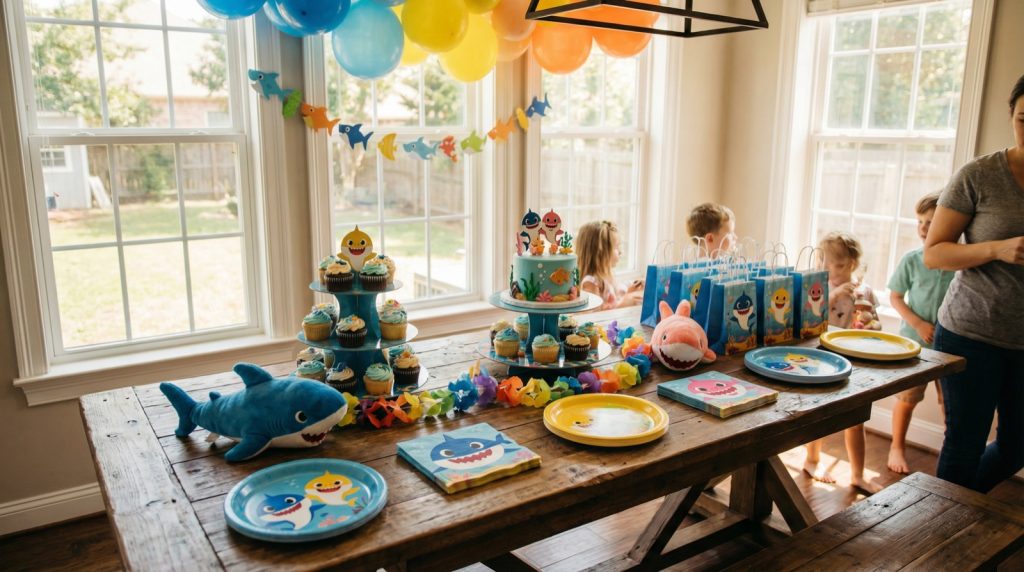 Baby Shark Party for My Three-Year-Old! What are YOUR go-to supplies?