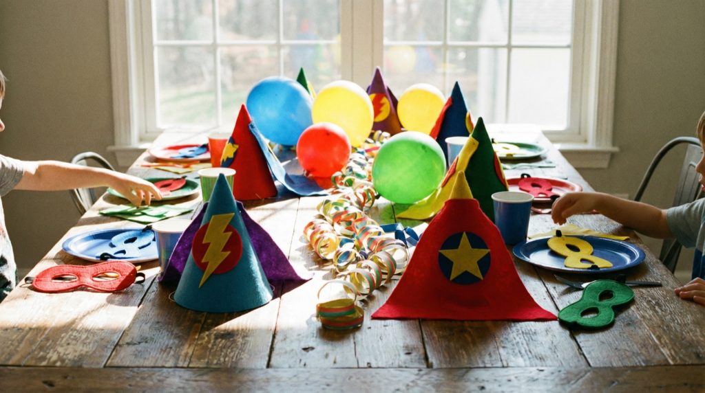 DIY Superhero Party Hats: Worth the Fight or Buy ‘Em Ready?