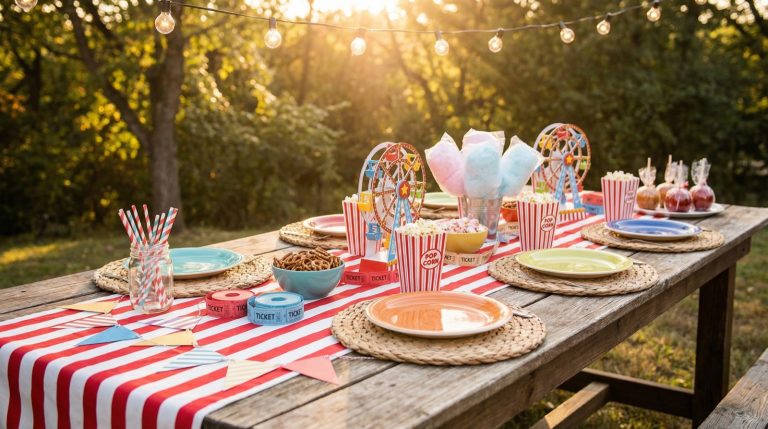 Ruby’s 11th Carnival Party – Tableware Tales (and a few oopsies!)