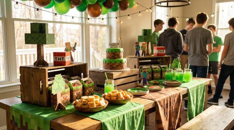 Minecraft Party for Teen: How to Make it Less “Kid” and More “Cool”?