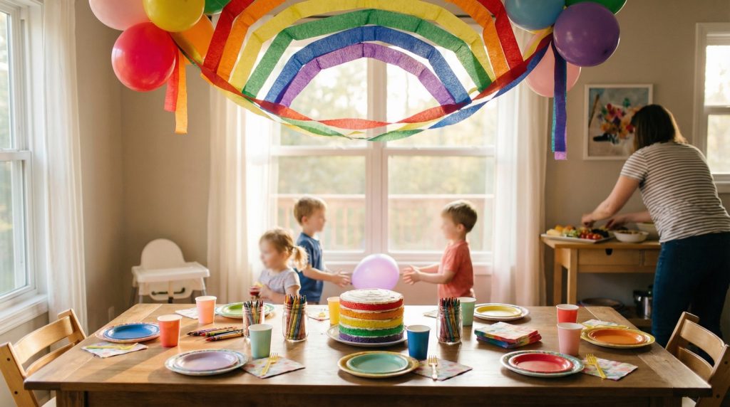 Rainbow Party for a 4-Year-Old? Send Help (and ideas)!