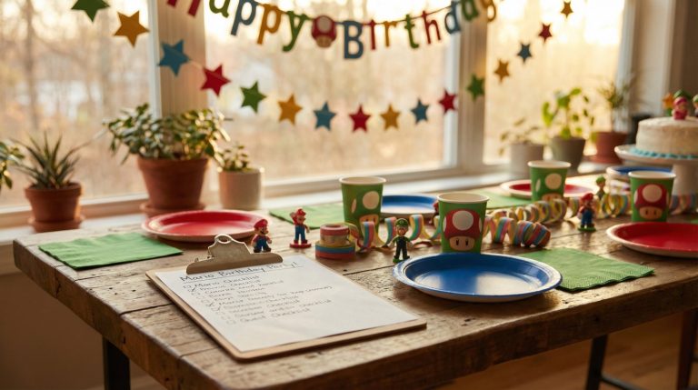 Owen’s 5th Birthday – Mario Mayhem (and My Secret Weapon!)