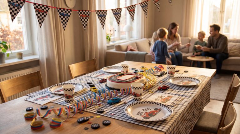 Race Car Party Tableware Set: Are we all overthinking this, or just me?