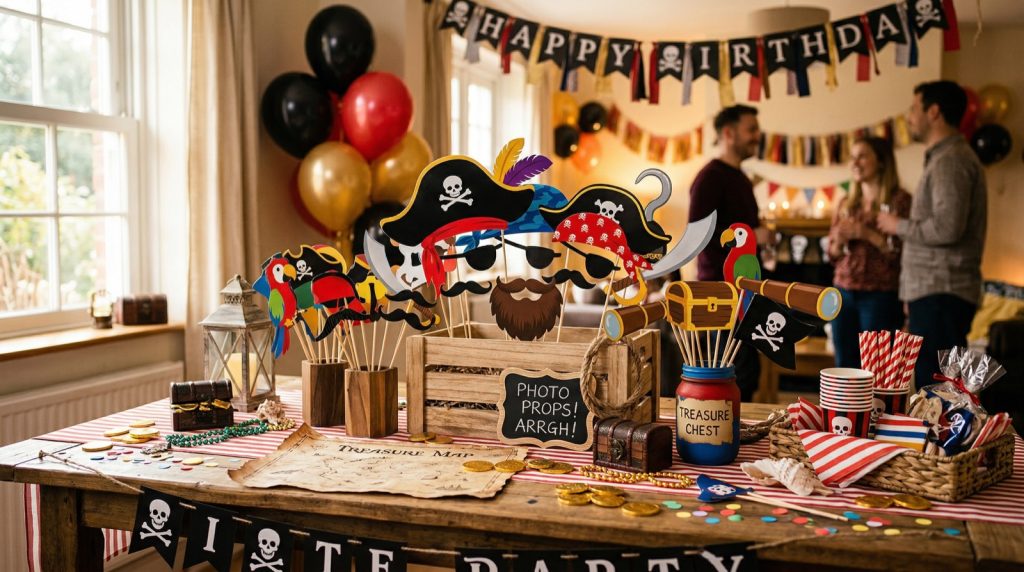 Pirate Party Photo Booth: Cardboard vs. Inflatables for Props?