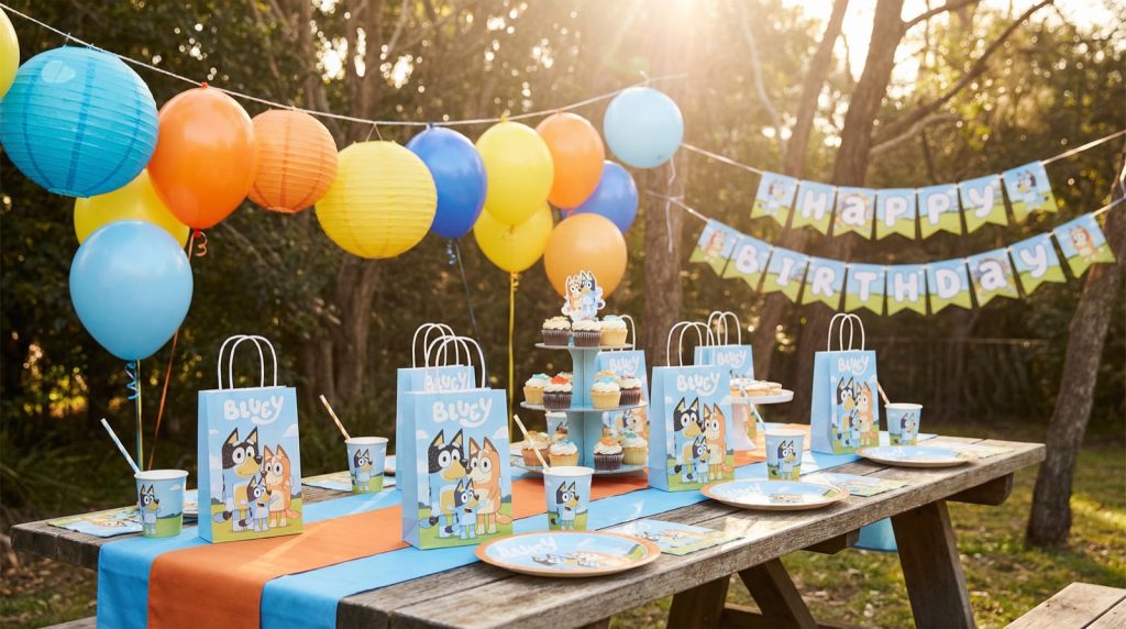Chloe’s 12th Bluey Bash – Did I Go Overboard with the Party Supplies Set? Asking for a friend (my wallet).