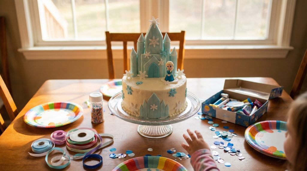 My Latest Birthday Cake Adventure (aka I almost cried over a frozen birthday cake topper)